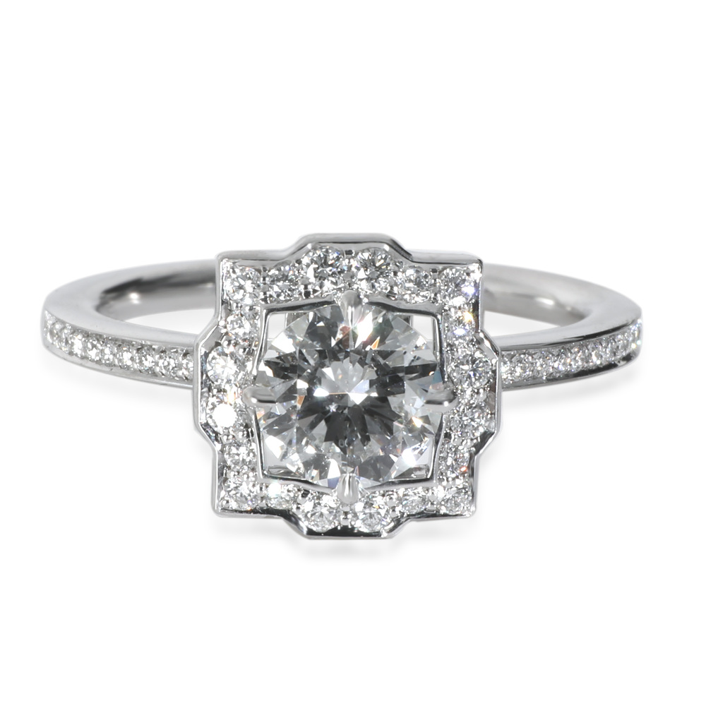 Harry Winston 0.75 ct Diamond Belle Engagement Ring